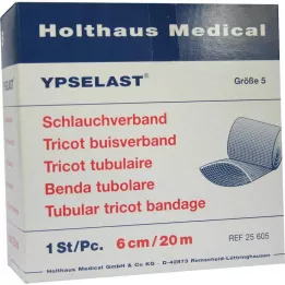 SCHLAUCHVERBAND Ypselast beden 5 20 m beyaz, 1 adet