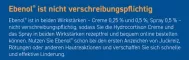 Instructions for use for EBENOL %0,25 krema, 25 gr - 4