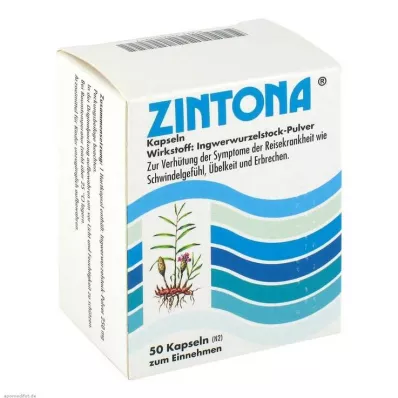 ZINTONA Kapsüller, 50 adet