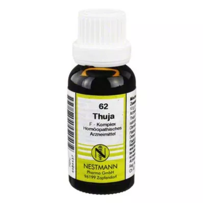 THUJA F Kompleks No.62 Seyreltme, 20 ml THUJA F Kompleks No.62 Seyreltme, 20 ml