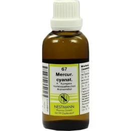 MERCURIUS CYANATUS K Kompleks No.67 Seyreltme, 50 ml