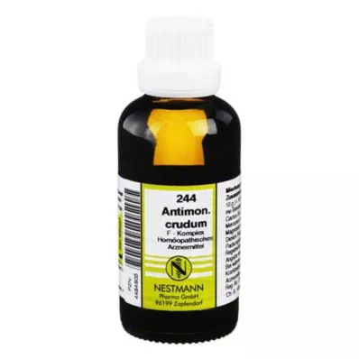 Antimonium crudum F Kompleksi No. 244 Seyreltme, 50 ml Antimonium crudum F Kompleksi No. 244 Seyreltme, 50 ml