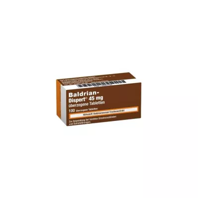 BALDRIAN DISPERT 45 mg kaplı tablet, 100 adet BALDRIAN DISPERT 45 mg kaplı tablet, 100 adet
