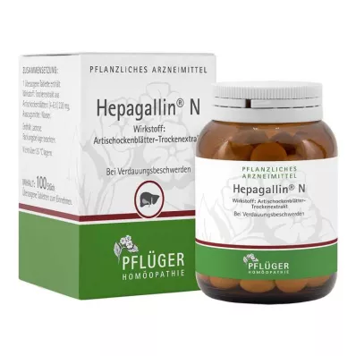 Hepagallin N drajeler, 100 adet Hepagallin N drajeler, 100 adet