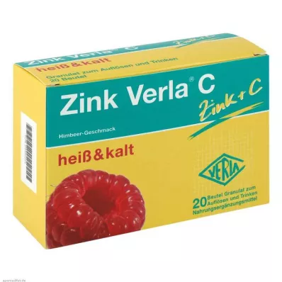 ZINK VERLA C granülleri, 20 adet