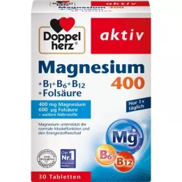 DOPPELHERZ Magnezyum 400 mg tablet, 30 adet