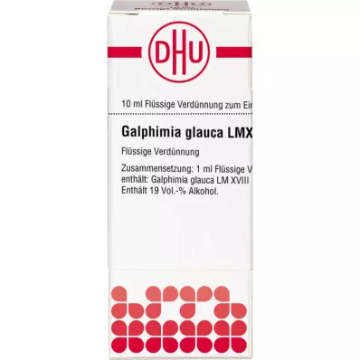 GALPHIMIA GLAUCA LM XVIII Seyreltme, 10 ml