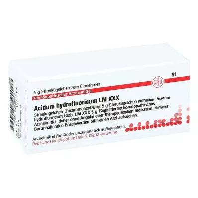 ACIDUM HYDROFLUORICUM LM XXX Globül, 5 g