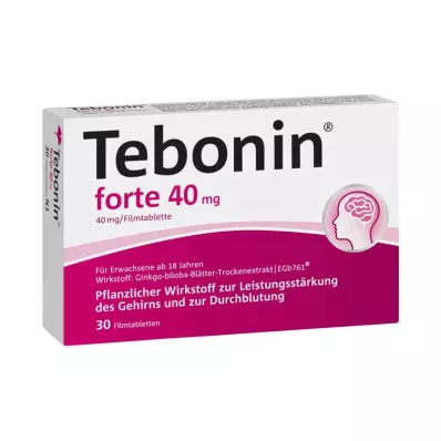 TEBONIN forte 40 mg film kaplı tablet, 30 adet TEBONIN forte 40 mg film kaplı tablet, 30 adet