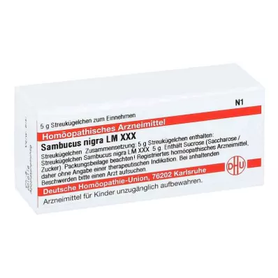 SAMBUCUS NIGRA LM XXX Globül, 5 g SAMBUCUS NIGRA LM XXX Globül, 5 g