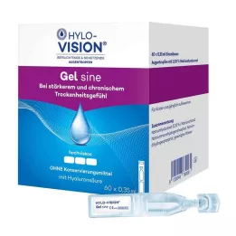HYLO-VISION Gel sine tek dozluk pipetler, 60X0,35 ml