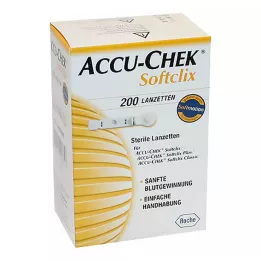 ACCU-CHEK Softclix lansetleri, 200 adet