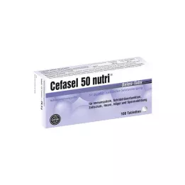 CEFASEL 50 nutri selenyum tablet, 100 adet
