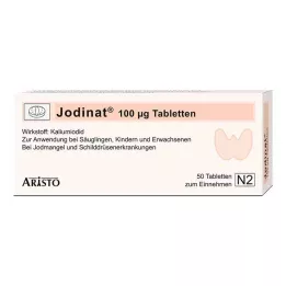 JODINAT 100 μg tabletler, 50 adet