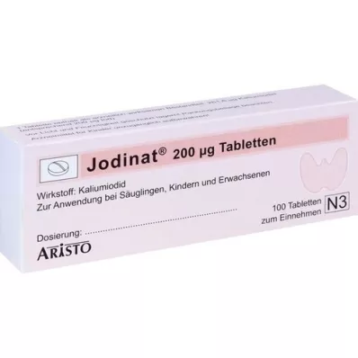 JODINAT 200 μg tablet, 100 adet