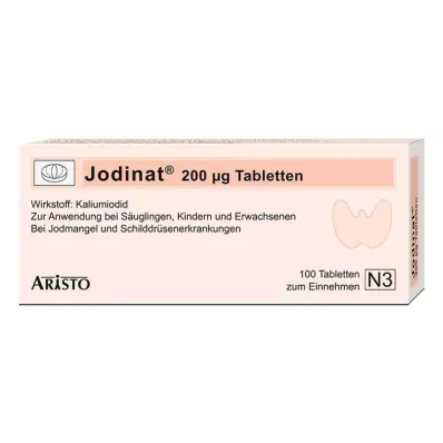 JODINAT 200 μg tablet, 100 adet JODINAT 200 μg tablet, 100 adet