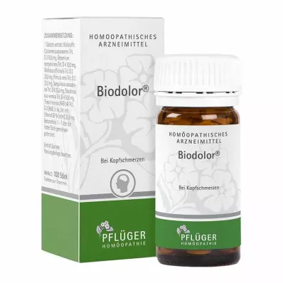 Biodolor tabletleri, 100 adet Biodolor tabletleri, 100 adet