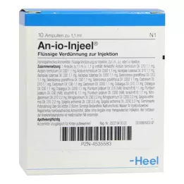 AN-IO Injeel ampuller, 10 adet