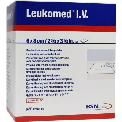 LEUKOMED Damar içi plasterler, 50 adet