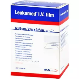 LEUKOMED I.V. film plasterleri, 50 adet