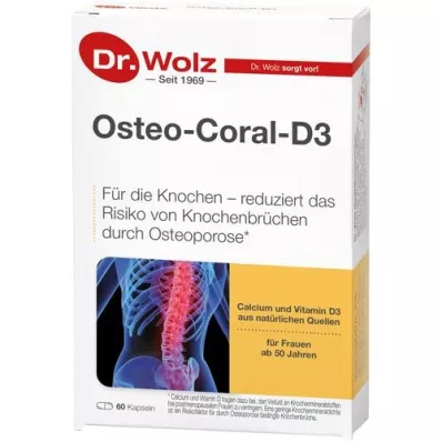OSTEO CORAL D3 Dr.Wolz Kapsül, 60 Kapsül