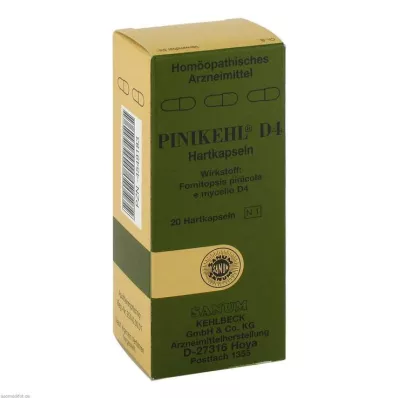 Pinikehl kapsül D 4, 20 adet Pinikehl kapsül D 4, 20 adet