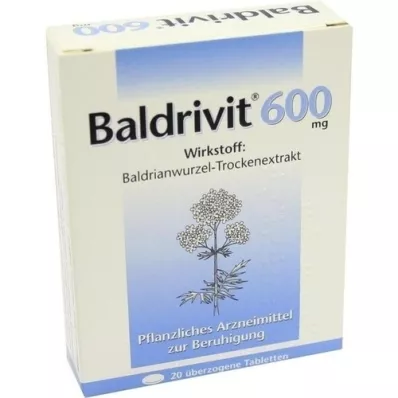 BALDRIVIT 600 mg kaplı tablet, 20 adet