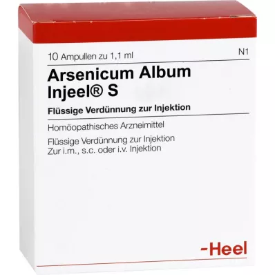 ARSENICUM ALBUM INJEEL S Ampuller, 10 adet
