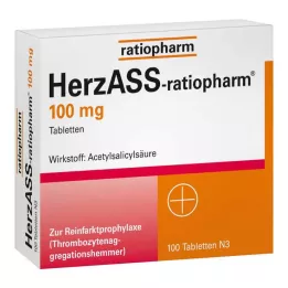 HERZASS-ratiopharm 100 mg tablet, 100 adet