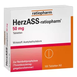 HERZASS-ratiopharm 50 mg tablet, 100 adet