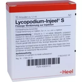 LYCOPODIUM INJEEL S Ampuller, 10 adet