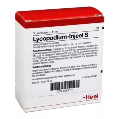 LYCOPODIUM INJEEL S Ampuller, 10 adet