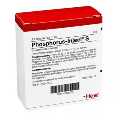 PHOSPHORUS INJEEL S Ampuller, 10 adet PHOSPHORUS INJEEL S Ampuller, 10 adet