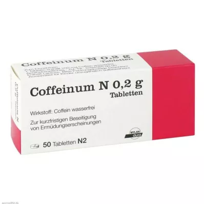COFFEINUM N 0,2 g tablet, 50 adet