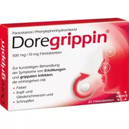 DOREGRIPPIN Tabletler, 20 adet