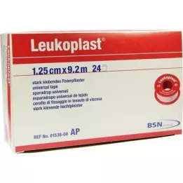 LEUKOPLAST 1,25 cmx9,2 m, 24 adet