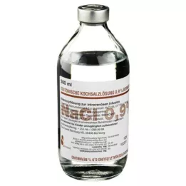 ISOTONISCHE Sodyum klorür %0,9 Bernburg Inf.-L.Glas, 500 ml