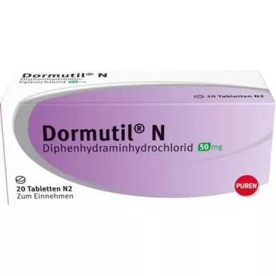 DORMUTIL N Tabletler, 20 adet