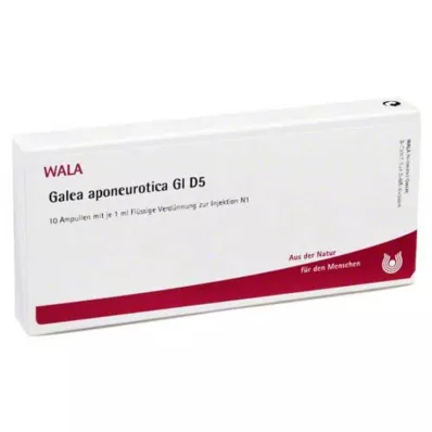 GALEA aponeurotica GL D 5 ampul, 10X1 ml
