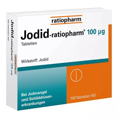 JODID-ratiopharm 100 µg tablet, 100 adet JODID-ratiopharm 100 µg tablet, 100 adet