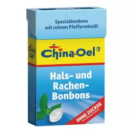 CHINA ÖL Şekersiz boğaz ve öksürük pastilleri, 40 g