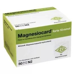 MAGNESIOCARD forte 10 mmol Plv.z.Her.e.Lsg.z.Einn., 50 adet