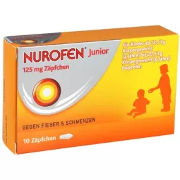 NUROFEN Junior 125 mg fitil, 10 adet
