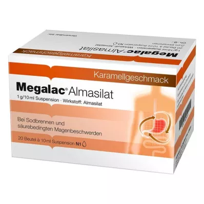Megalac Almasilat Süspansiyon, 20X10 ml Megalac Almasilat Süspansiyon, 20X10 ml