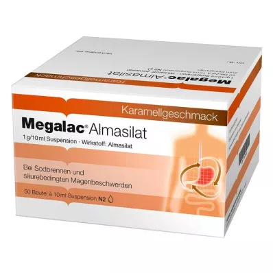 Megalac Almasilat Süspansiyon, 50X10 ml Megalac Almasilat Süspansiyon, 50X10 ml