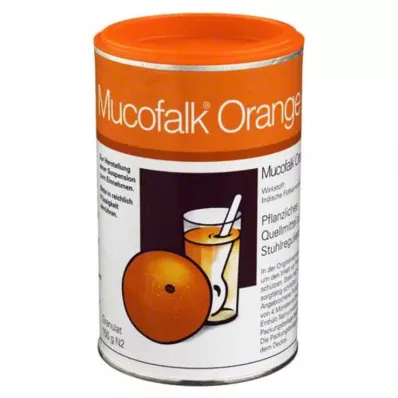 MUCOFALK Tek doz hazırlamak için turuncu granüller, 150 g