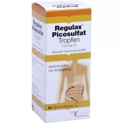 REGULAX Pikosülfat damlası, 20 ml