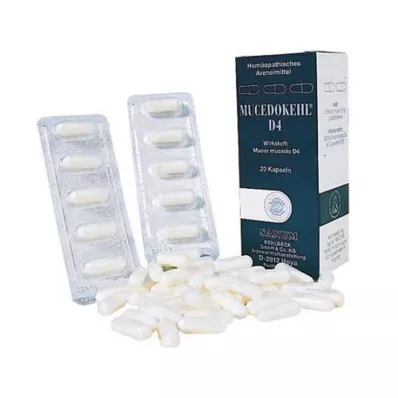 MUCEDOKEHL D 4 kapsül, 20 adet