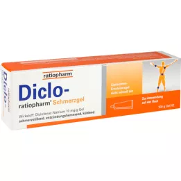 DICLO-RATIOPHARM Ağrı jeli, 100 g