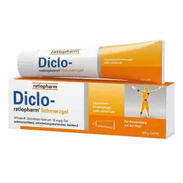 DICLO-RATIOPHARM Ağrı jeli, 100 g